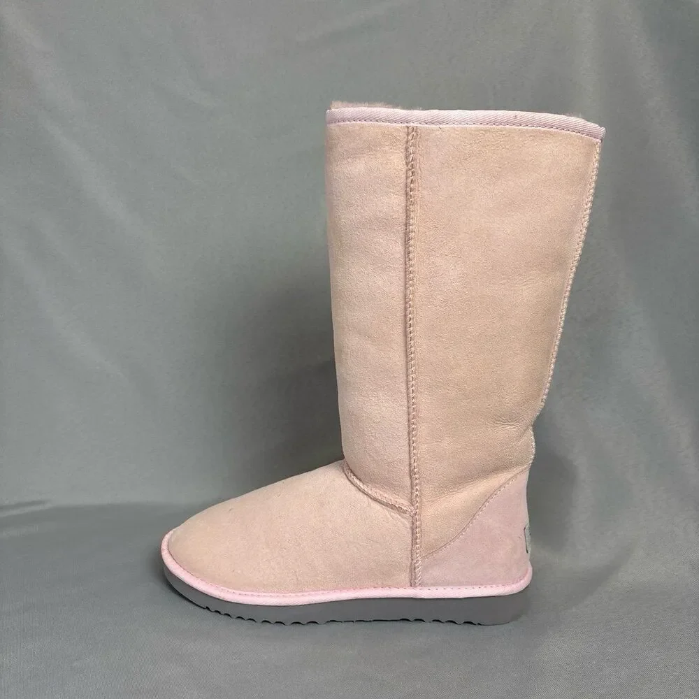 Womens 8 Classic Tall UGG Boots Baby Pink Retired Collectors Extremely Rare Cond - Picture 3 of 12